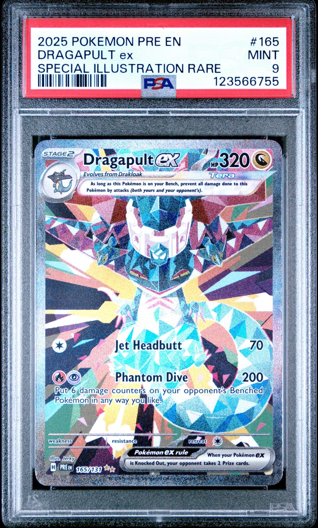 2025 Pre En-Prismatic Evolutions Dragapult Ex
